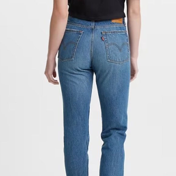 Levi's Wedgie Icon Fit High Waist Jeans - Picture 7 of 10